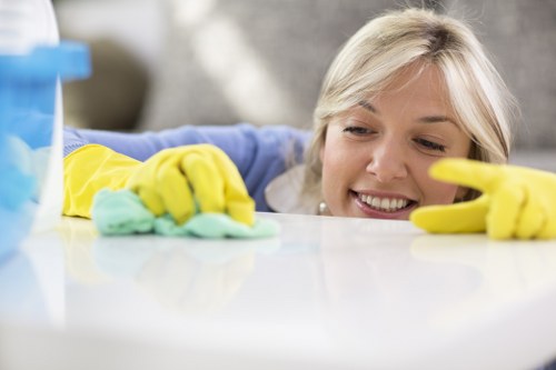 Oven cleaning staff training and protective equipment in Barnet