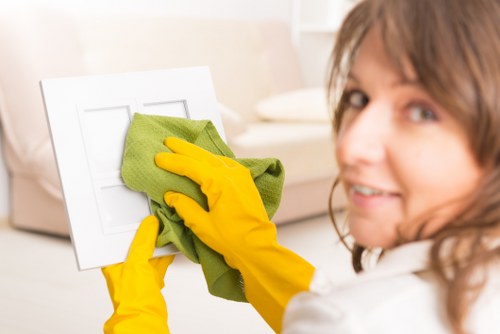 Deep cleaning a commercial space in Barnet